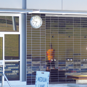 Macquarie Uni Outdoor Wall Clock